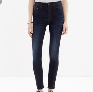 MADEWELL Rivet & Thread High Waisted Skinny Jeans